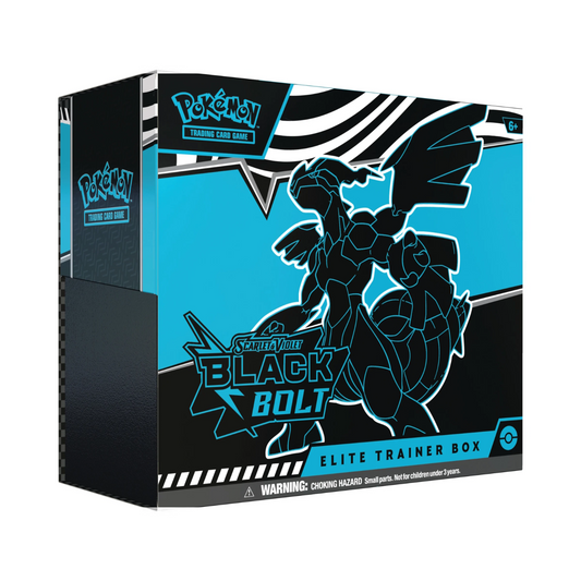 ETB Black Bolt | Caja De Entrenador Élite Fulgor Negro