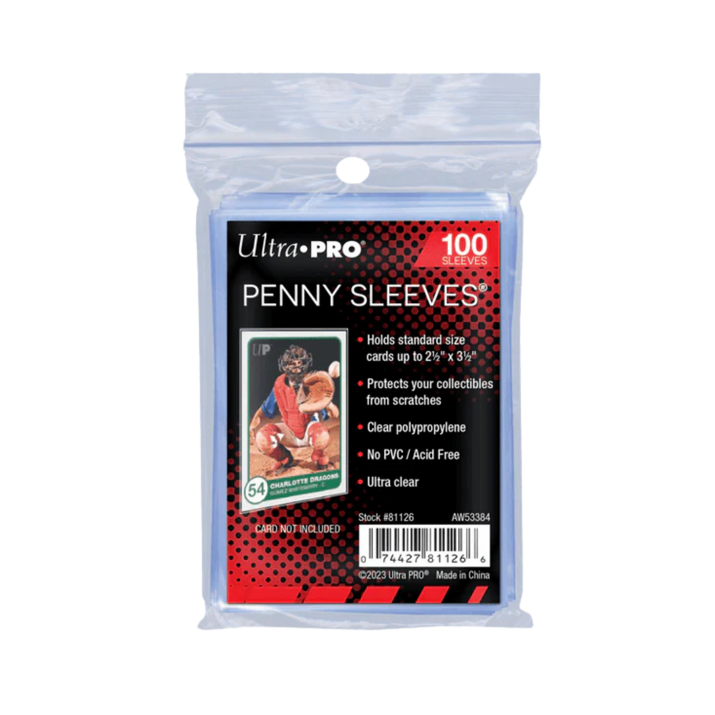 ULTRA PRO - 100 fundas Penny Sleeves