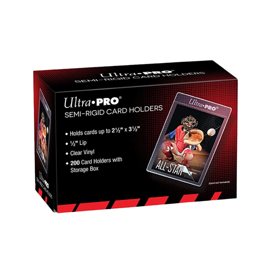 ULTRA PRO - Semi Rigid Card Holders 200 Fundas